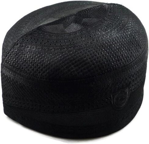 Alwee ALW004 Men's Muslim Prayer Hat Kufi Headware Skull Cap Islam Ramadan Eid Gift in Saudi Arabia