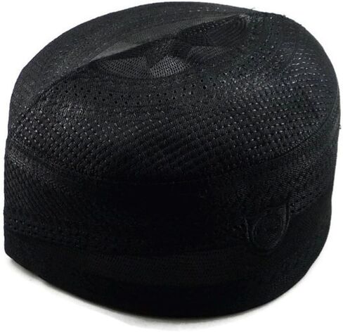 Alwee ALW004 Men's Muslim Prayer Hat Kufi Headware Skull Cap Islam Ramadan Eid Gift in Saudi Arabia