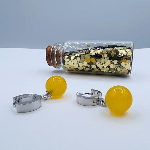 أقراط بوتارا للنساء والرجال - مجوهرات بوتارا للبنات - أقراط بوتارا بالعقيق - مجوهرات بوتارا - متدلية بوتارا للجنسين - أقراط تنكرية - مجوهرات يابانية in Saudi Arabia