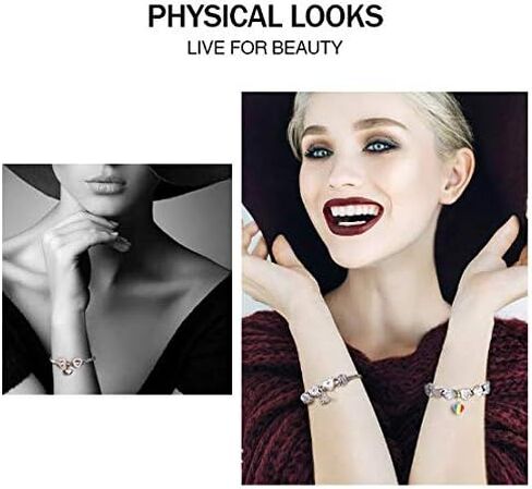 خرز من الفضة الاسترلينية عيار 925 بتصميم منطاد من سواروفسكي بتصميم منطاد بالهواء الساخن من ايفيسيتي، افضل هدية مجوهرات للاساور الساحرة للنساء والعائلة والابنة والزوجة وعيد الميلاد والذكرى السنوية in Kuwait