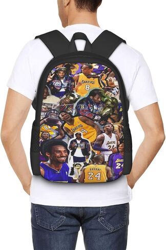 MARUHA Basketball Player Backpack,16.5 Inch small Travel Daypack Sports Bag Laptop Backpack for Men Women in Saudi Arabia