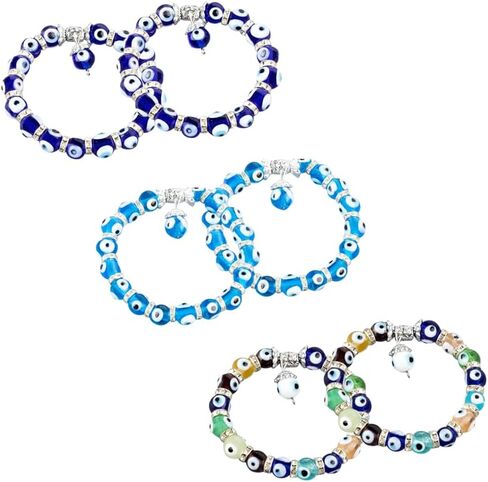 Adjustable Evil Eye Bracelets Women - 925 Sterling Silver Evil Eye Protection Bracelet For Women - Mexican Evil Eye Charm Bracelets - Sterling Silver Bracelets Women - Evil Eye Jewelry Women in Saudi Arabia