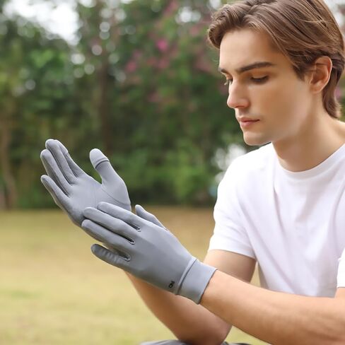 OHRAIN Cycling Gloves Full Finger Sun UV Protection UPF 50+ Touchscreen Summer Gloves for Fitness Training SMM5M085 in Saudi Arabia