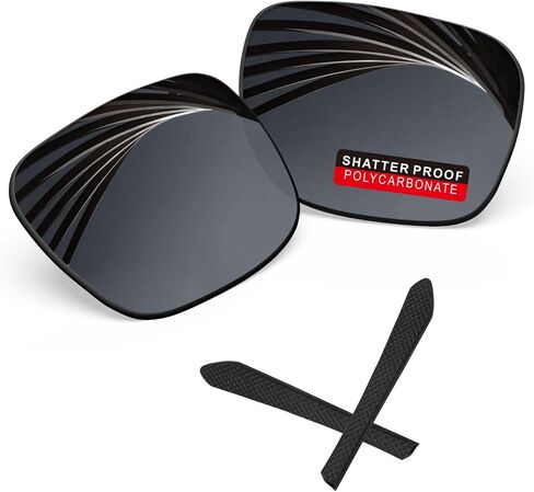 iLikeo PRO+ Polycarbonate Replacement Lenses & Ear Socks for Oakley Jupiter Squared OO9135 Sunglasses in Saudi Arabia