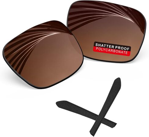 iLikeo PRO+ Polycarbonate Replacement Lenses & Ear Socks for Oakley Jupiter Squared OO9135 Sunglasses in Saudi Arabia