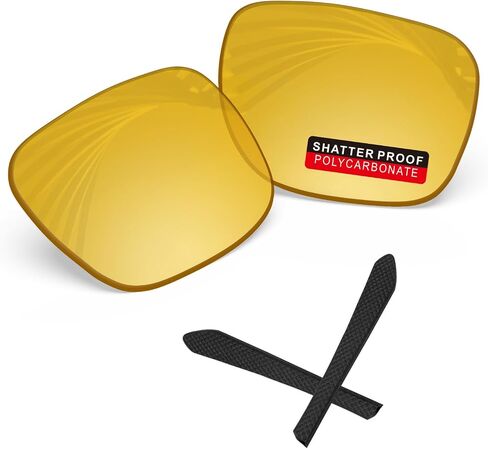 iLikeo PRO+ Polycarbonate Replacement Lenses & Ear Socks for Oakley Jupiter Squared OO9135 Sunglasses in Saudi Arabia