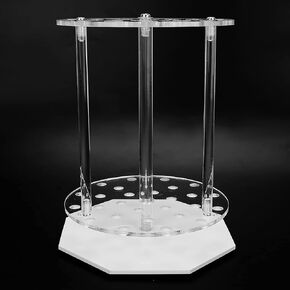 Pipette Rack Test Tube Rack, Hold Up 28 Pipettes Laboratory Equipment 28-Holes Pipette Rack Lab Pipette Holder for Chemical Laboratory for Student and Teacher