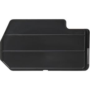 Akro-Mils 40321 Lengthwise Plastic Divider for 30320 AkroBin Storage Bins, Black, (7-Pack)