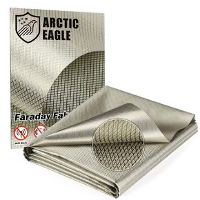 Faraday Fabric - Faraday Cloth for EMP Shield and Faraday Cage (43" x 118")