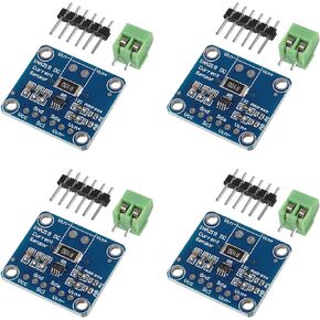 4Pcs INA219 I2C Bi-Directional DC Current Power Supply Sensor Breakout Board Module I2C IIC Interface