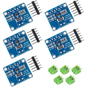 AITRIP 5 pcs CJMCU-219 INA219 I2C Interface Bidirectional DC Current/Power Monitoring Sensor Module for Arduino Raspberry Pi