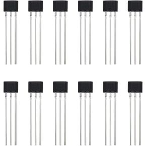 12Pcs 41F TO-92S Bipolar Hall Effect Sensor Magnetic Detector SS41F 0H41 SH41 S41 3 Pins Sensor For Electric Vehicle Motor Industrial Applications