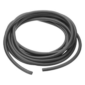 PATIKIL 1/2 Inch x 16.4 Feet Backer Rod, Hard Solid Nitrile Rubber Rope Caulk Crack Gaps Joint Filler Weather Stripping for Home Construction, Industrial Equipment Gasket DIY，Black
