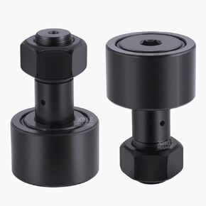 XIKE 2 Pcs CF 5/8 N SB Double Rubber Seals Cam Follower Bearings, Equivalent CR 5/8 A XB,CF 10 PP,CRSB10 and CRV10XLLH/3AS.