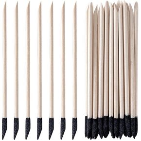 10 Pcs Sanding Sticks Double End 5.5 x 0.2 Inch Matchsticks Sanding Twigs 120/280 Grit Fine Detailing Polishing Tool for Plastic Models Miniatures Wood Hobby Stuffers