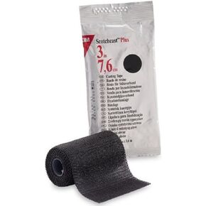 3M Scotchcast Plus 82003A Casting Tape, 3 Inches X 4 Yards -, Roll Black 1 Count