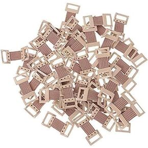 10 Pcs Skin Color Elastic Bandage Clips, Bandage Wrap Clips Stretch Metal Clips, Ace Bandage, Large Bandaids, Replaceable Wrap Clips Adhesive Bandages, Bandages and Bandaging Supplies