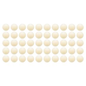 uxcell 50pcs POM Bearing Balls 5/8" 15.875mm Solid Plastic Bearing Balls, Precision POM Balls