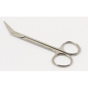 Iris Surgical Scissors 4 1/2 inches Angled Stainless
