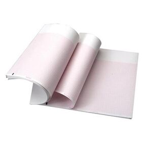 2 Packs EKG Paper for Welch Allyn CP100, CP150, CP200, Each Pack Size 210mm x 280mm x 200 sheets Premium Quality 80g/sm (8.25 x 11 inch), 94016-0000 Z Fold Paper for EKG Machine