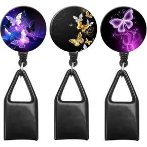 Retractable Lighter Holder with Belt Clip Decorative Badge Clip for lighters Retract Extension 24inch (Lion Wof Holder) in Kuwait