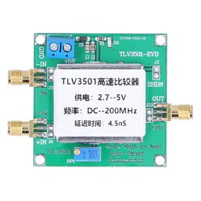 High Speed Comparator Frequency Meter Module TLV3501 Rail-to-Rail Output for Low-Voltage Applications