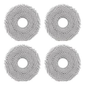roborock 4 Pack Microfiber Mop Cloths for Q Revo, Qrevo MaxV, Qrevo S Qrevo Pro Robot Vacuum Cleaner, Mop Pad Replacement Accessories