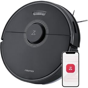 roborock Q7 Max Robot Vacuum and Mop Cleaner, 4200Pa Strong Suction, Lidar Navigation, Multi-Level Mapping, No-Go&No-Mop Zones, 180mins Runtime, Works with Alexa, Perfect for Pet Hair(White)