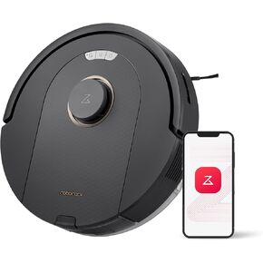 roborock Q5 Pro+ Robot Vacuum and Mop, Self-Emptying, 5500 Pa Max Suction, DuoRoller Brush, Hands-Free Cleaning for up to 7 Weeks, Precise Navigation, Perfect for Hard Floors, Carpets, and Pet Hair