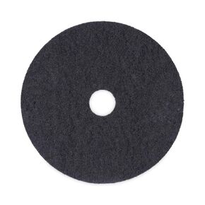 Boardwalk BWK4020BLA 20 in. Diameter Stripping Floor Pads - Black (5/Carton)