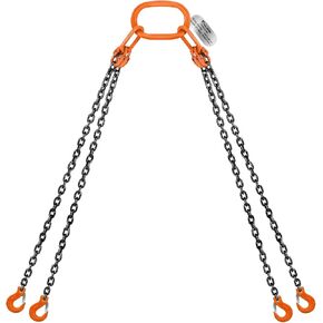Lift Chain Sling 10Ft 4 Way x 5/16 inch 11000lbs 5 Ton for Chains Lifting