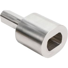 Ice House Winch Adapter for Cordless Drill, Fish House Winch Adapter Ice Castle Ice House Crank, Made in 304 Stainless Steel.