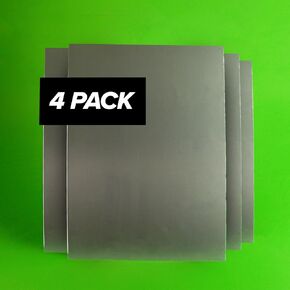 4 Pack 20 Gauge Steel Sheet Metal .032 x 6 x12. Sand deburred Outside Edge. Great for Craft, Home, auto and Like Projects. Easily Bendable and can be Welded. This is a Soft Tempered Steel in Saudi Arabia