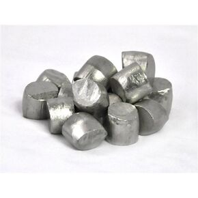 Tin Nugget (1 Pound | 99.9+% Pure) Raw Tin Metal by RotoMetals