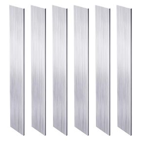 6 Pieces 1/8" (3mm) x 1" (25mm) Square Aluminum Flat Bar 12" Long Length 6061 Aluminum Flat Plate General Purpose Plate, T6511 Solid New Mill Stock