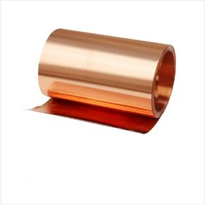 Pure Copper Sheet Roll 24Gauge 26Gauge 28Gauge Thickness 2mm Width 2 in Length 1000mm (1, 26Gauge X Width 4" X1000MM)