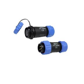 WEIPU SP21 3Pin Industrial Electrical Circular Connector SP2110 IP68 Threaded Coupling Connectors