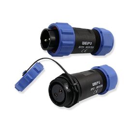 WEIPU SP21 3Pin موصل دائري كهربائي صناعي SP2110 IP68 موصلات اقتران مترابطة