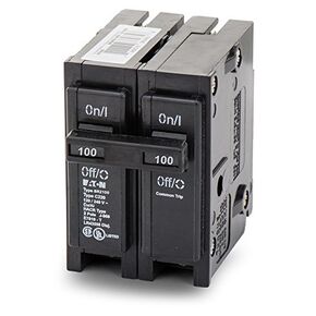 Eaton Corporation Br2100 Double Pole Interchangeable Circuit Breaker, 120/240V, 100-Amp by EATON CORPORATION