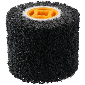 FEIYING 4.5" x 4" Abrasive Drawing Wheel Surface Conditioning Tool Handheld Polishing Machine Accessory for Metal Polishing, Paint Removal