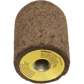 سدادة كاشطة Norton Gemini Snaging، النوع 18R، طرف دائري، أكسيد الألومنيوم، 5/8 بوصة - 11 شجرة، قطر 2 بوصة × سمك 3 بوصة، حبيبة 24 in Kuwait
