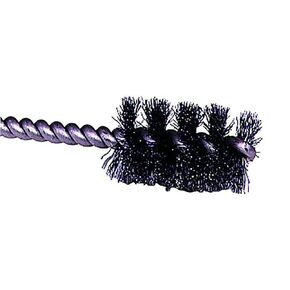 Weiler 21075 5/8" Power Tube Brush, .005" Steel Wire Fill, 1" Brush Length, Made in the USA