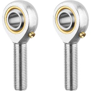 POSB5 Rod End Bearing 5/16 Inch Bore and 5/16-24 Right Hand Thread, Self-Lubricating Male Heim Joint Rod Ends,IncludesJam Nuts 2pcs in Saudi Arabia