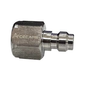 Male Quick-Disconnect 1/8BSP Female Thread Steel Rated to 5000Psi
