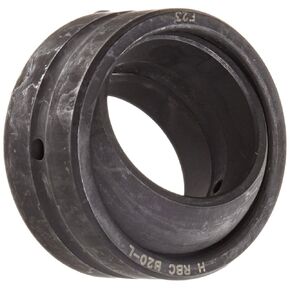 RBC Bearings B20L Radial Unsealed Spherical Plain Bearing, 52100 Bearing Quality Steel, Inch, 1.25" Bore, 2" OD