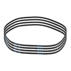 uxcell 5pcs HTD-3M Rubber Timing Belt 67 Teeth, 201mm Pitch Length x 6mm Width x 2.4mm Height, Closed Loop Pulley Timing Belt