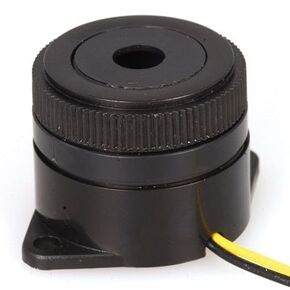 Jameco Valuepro 7P3120LF-LA Buzzer Piezo 3200 Hz, 90 Db, 3-15 VDC, 10 mA Wires Pulse, Black(2 Pack)