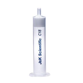 J&K Scientific C18 Solid Phase Extraction Cartridges (SPE Columns), Bed wt. 200 mg, 3 ml (Pack of 50)