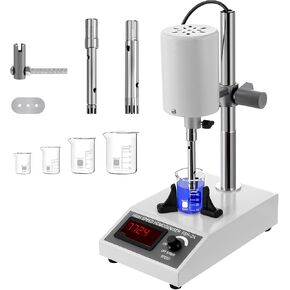 High-Speed Homogenizer - Lab Disperser Emulsifier with Adjustable Speed 8000-22000 RPM - 110V - Powerful High-Speed Homogenizer for 5-1000ml Lab Disperser Emulsifier in Saudi Arabia