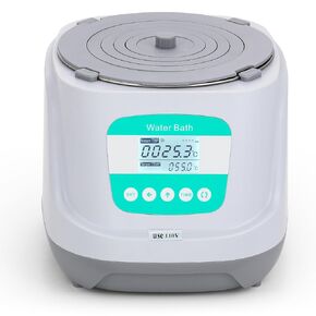 حمام مائي BAOSHISHAN سعة 2 لتر، حمام مائي مختبر رقمي مع ضبط الوقت، دقة درجة حرارة 0.1 درجة مئوية وميزات أمان لدرجة الحرارة الزائدة in Kuwait